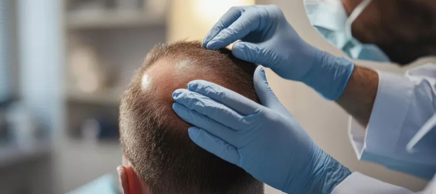 manuel fue saç ekimi